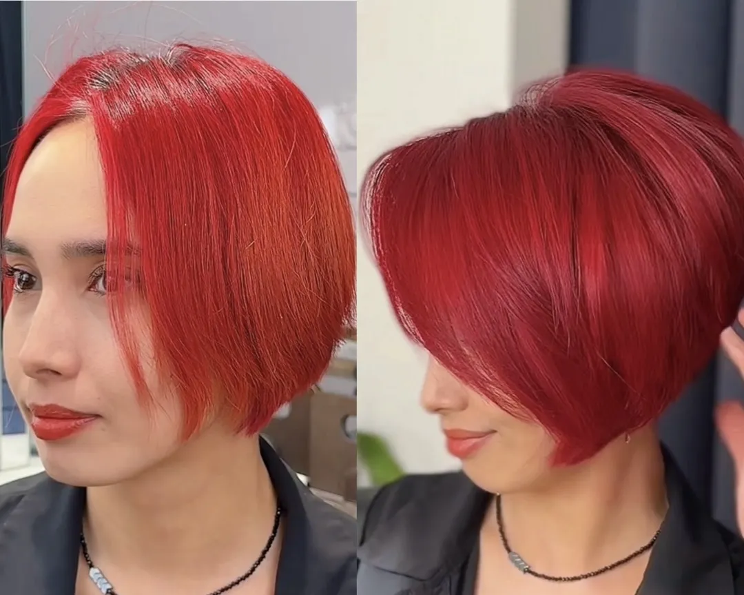 Окрашивание Tinta Color — до и после