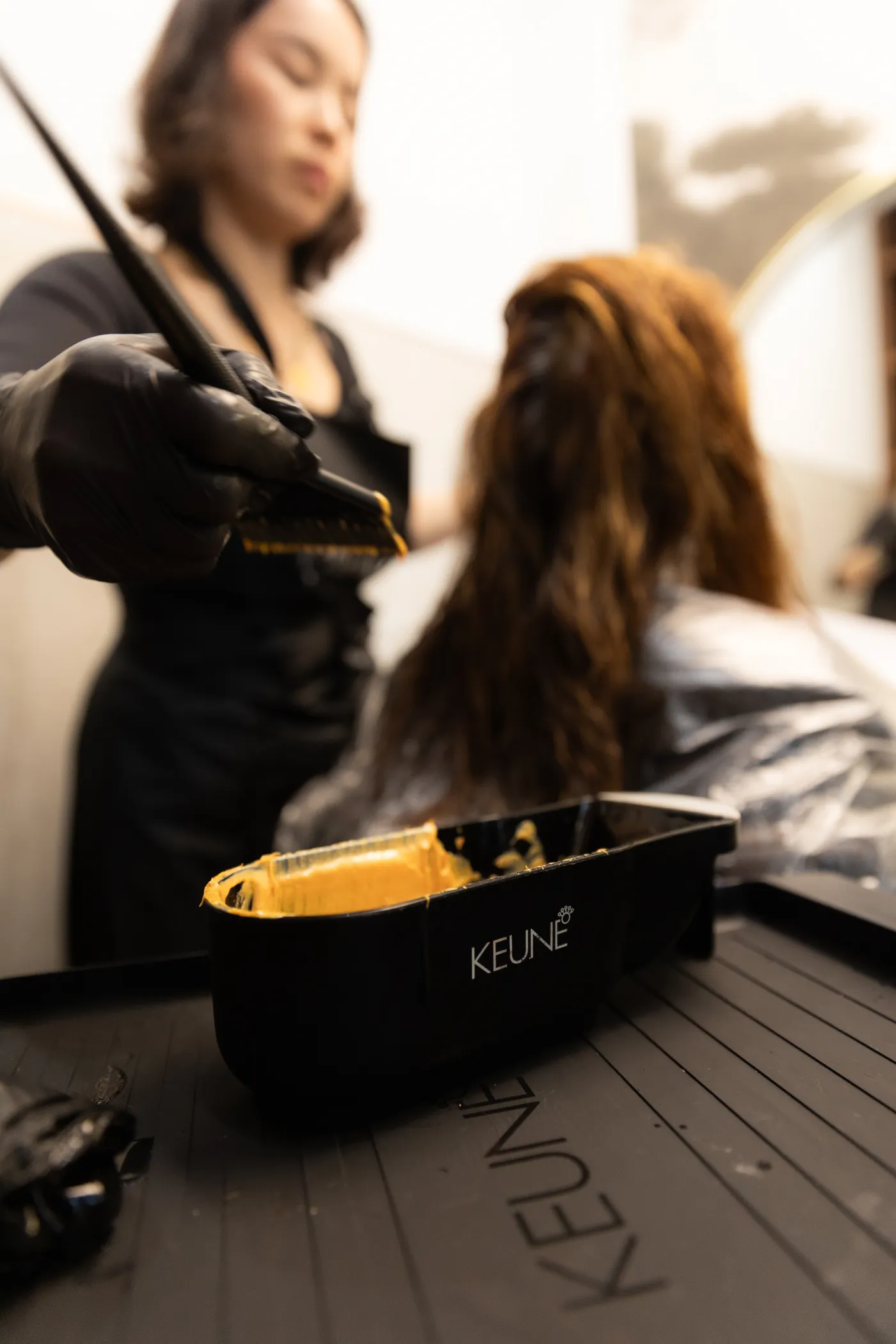 Keune Tinta Color — процесс окрашивания в салоне